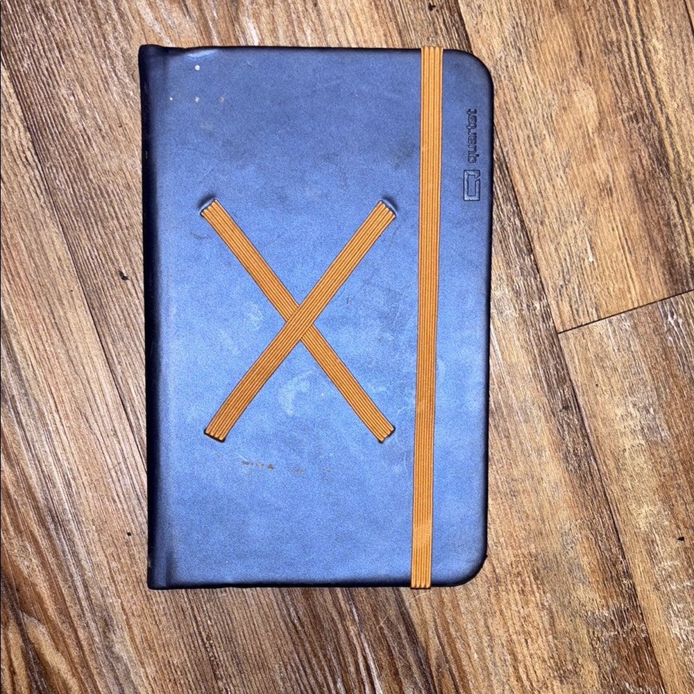 Orange and Black Notebook by